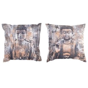 Set 2 cojines buda cuadrados