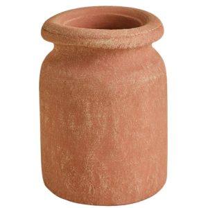 JARRÓN TERRACOTA AGNON ALARGADO