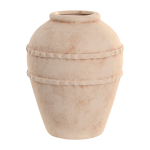 JARRON BEIGE RESINA